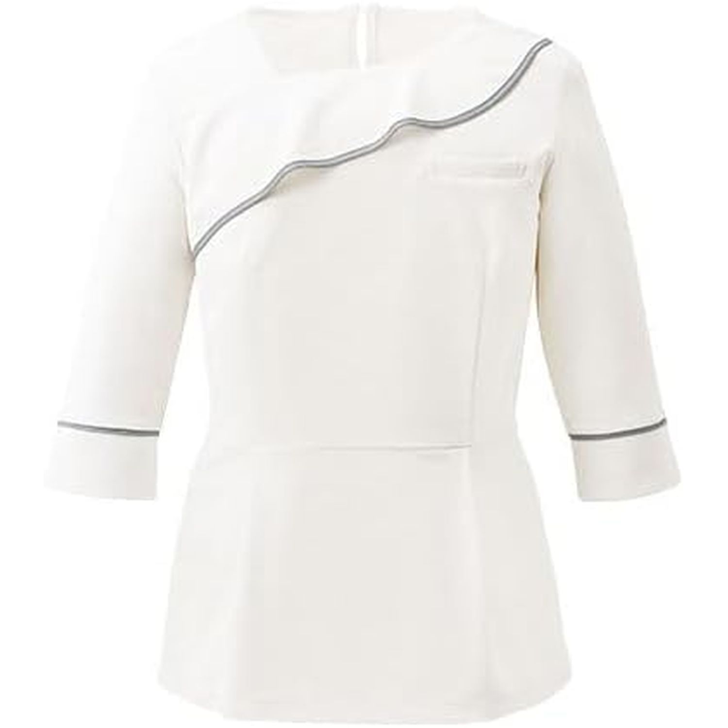 ティーシャツ(六分袖) M NWT058-11(白いこと)