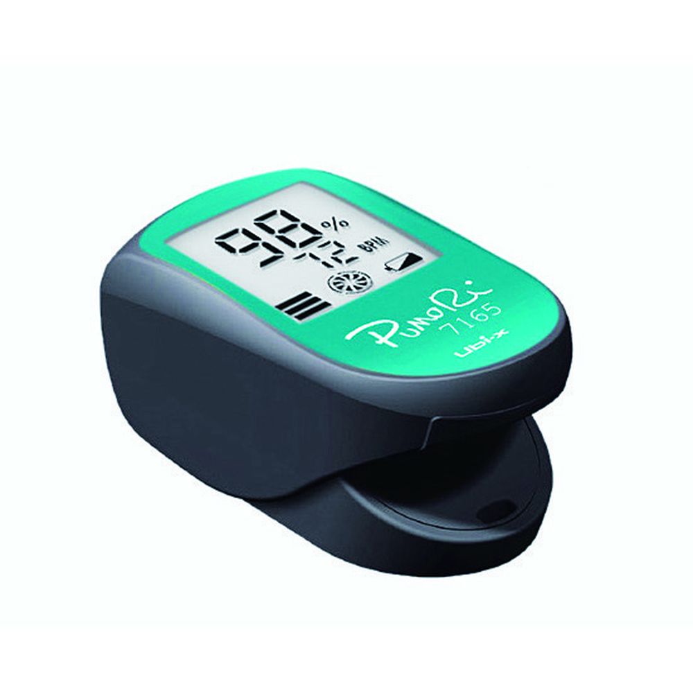 パルスオキシメータ PUMORI PMR／BG 青色緑であること ユビックス パルスオキシメータ サチュレーションモニタ パルスオキシメータ 23-5390-00 血中O濃さ計 心臓の鼓動数管する 思わしい保護すること 住み家世話をする 在宅診療 介護物の具 社会復帰 思わしい読み合わせる