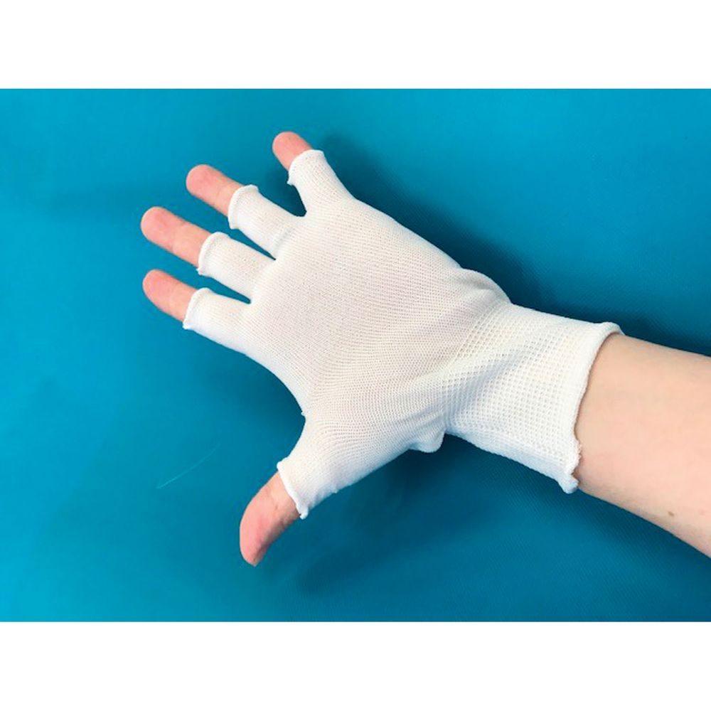 インナー手袋（指切りタイプ） NHG-13WR（フリー）50ソウ セット販売(10袋) 松吉医療総合カタログ24-8777-02 松吉医療総合カタログ｜マツヨシ
