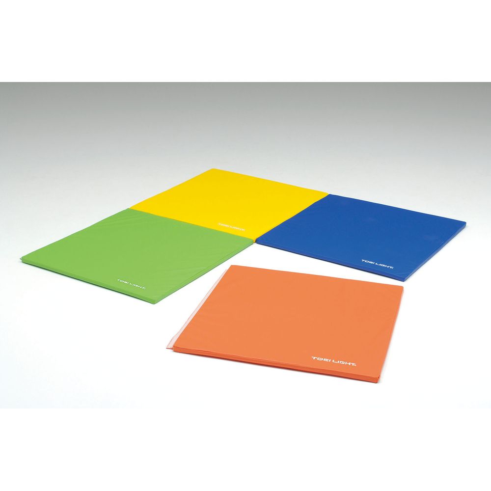 スポーツ軽量連結マット90 H-7191(90X90X2CM) 黄|マツヨシ 店