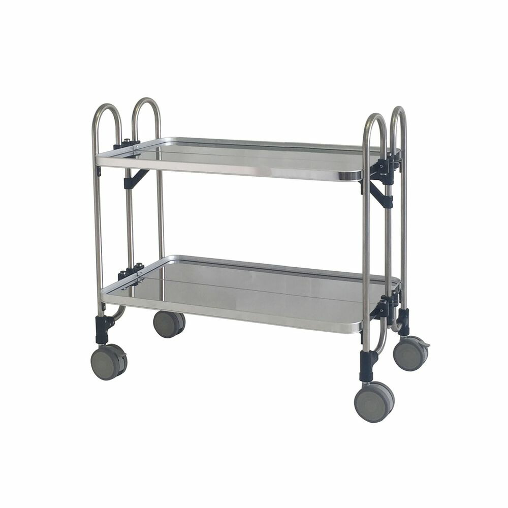 折りたたみ式器械台（２段） HEAW-2(ステンレス) 62,747円