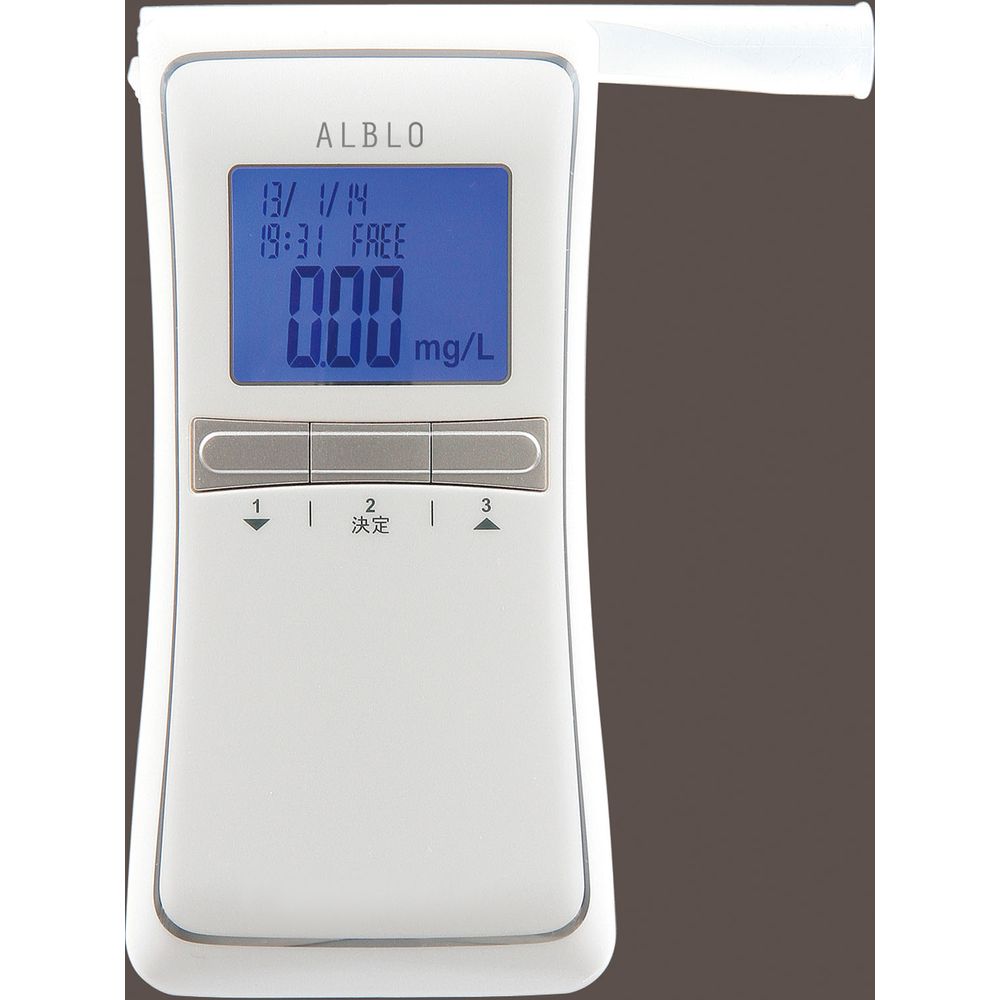 【ご使用施設回答必須】アルコール検知器 ALBLO FC-1000 アルコールチェッカー アルコールセンサー 呼気検査 飲酒検知 消毒設備 法定濃度 ドライバーセーフティ 運転安全 酒気帯び 警告音 省エネタイプ 呼気分析