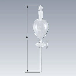 共通分液ロート 球形 200mL 柴田 014210-200