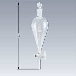 送料無料 非冷凍品同梱不可 〔柴田科学〕分液ロート スキーブ形 PTFE