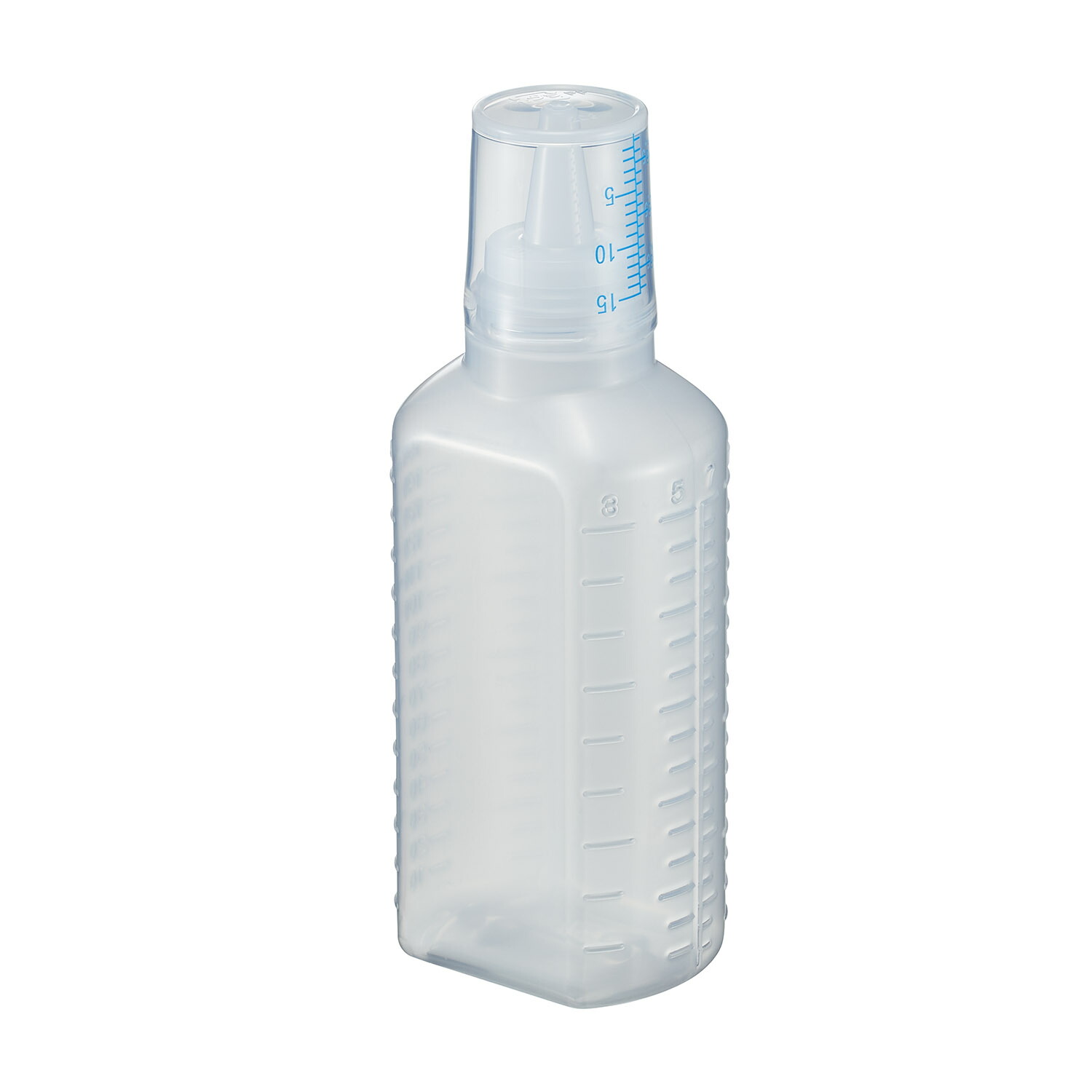 カップ付ボトル（未滅菌）無地 150ML（100ホンイリ） 24-8095-03 松吉医療総合カタログ｜マツヨシ プラスチック容器 研究用品 医療機器 サンプル容器 化学検査 容器 医療用品 検体採取 流体管理 実験材料
