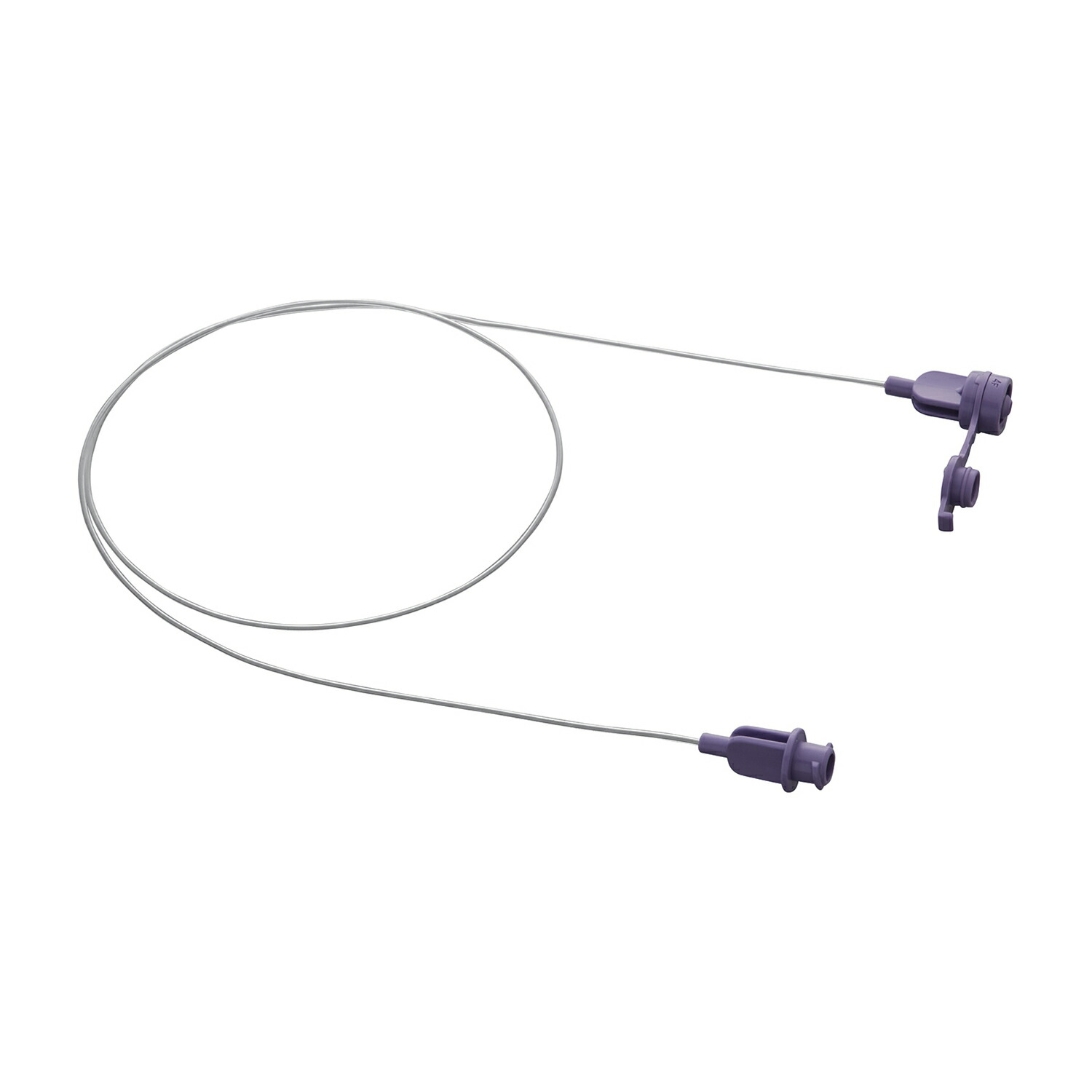 アトム延長用チューブGS 紫  43600 4FR／60CM 50ホン 栄養カテーテル 24-9425-07 アトムメディカル