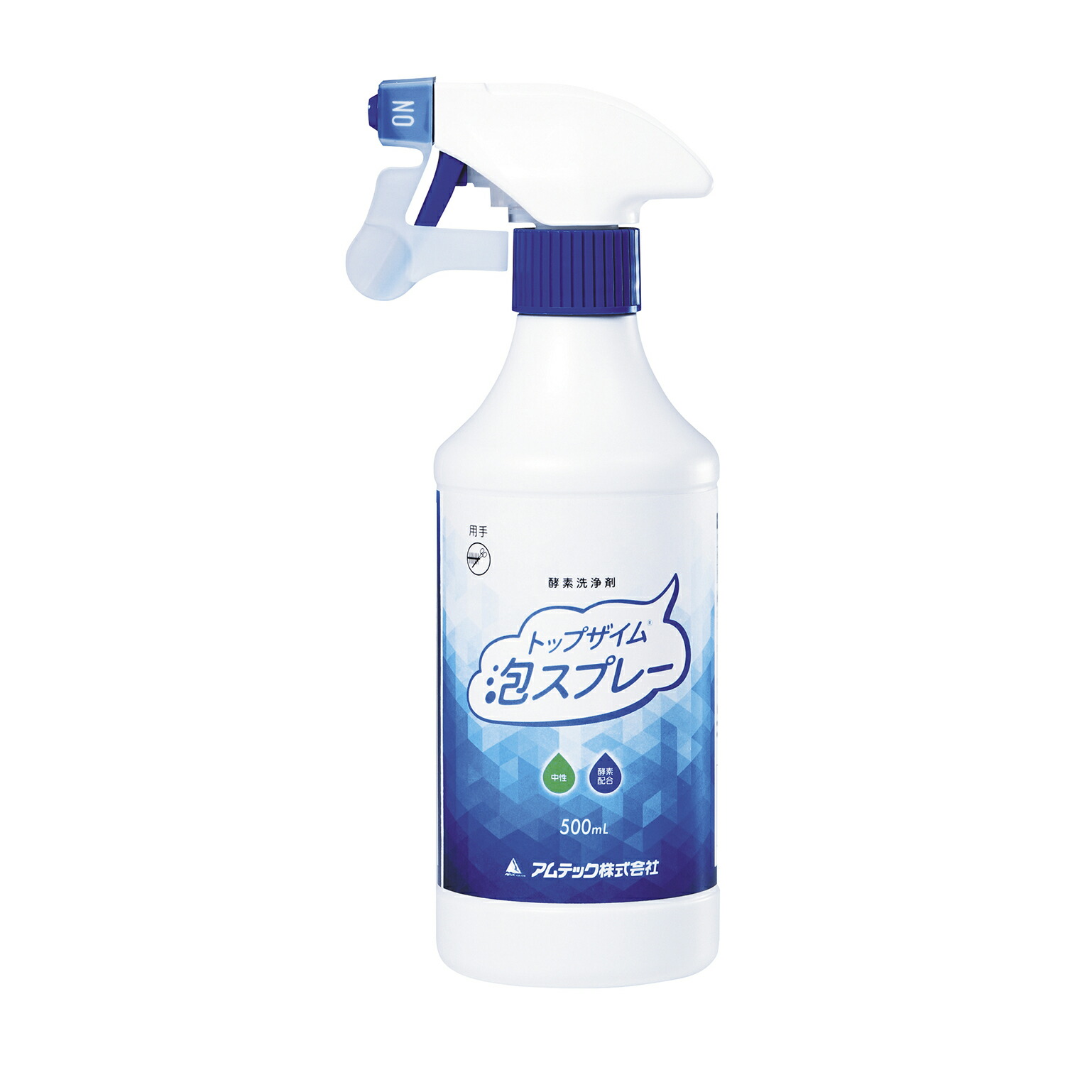 トップザイム 泡スプレー 500ML 6ホン 潤滑防錆乾燥促進剤 25-2321-01 アムテック