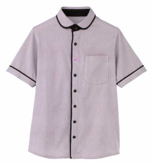 半袖ニットシャツ 男女兼用 HM2659-3 バーレル カーシーカシマ