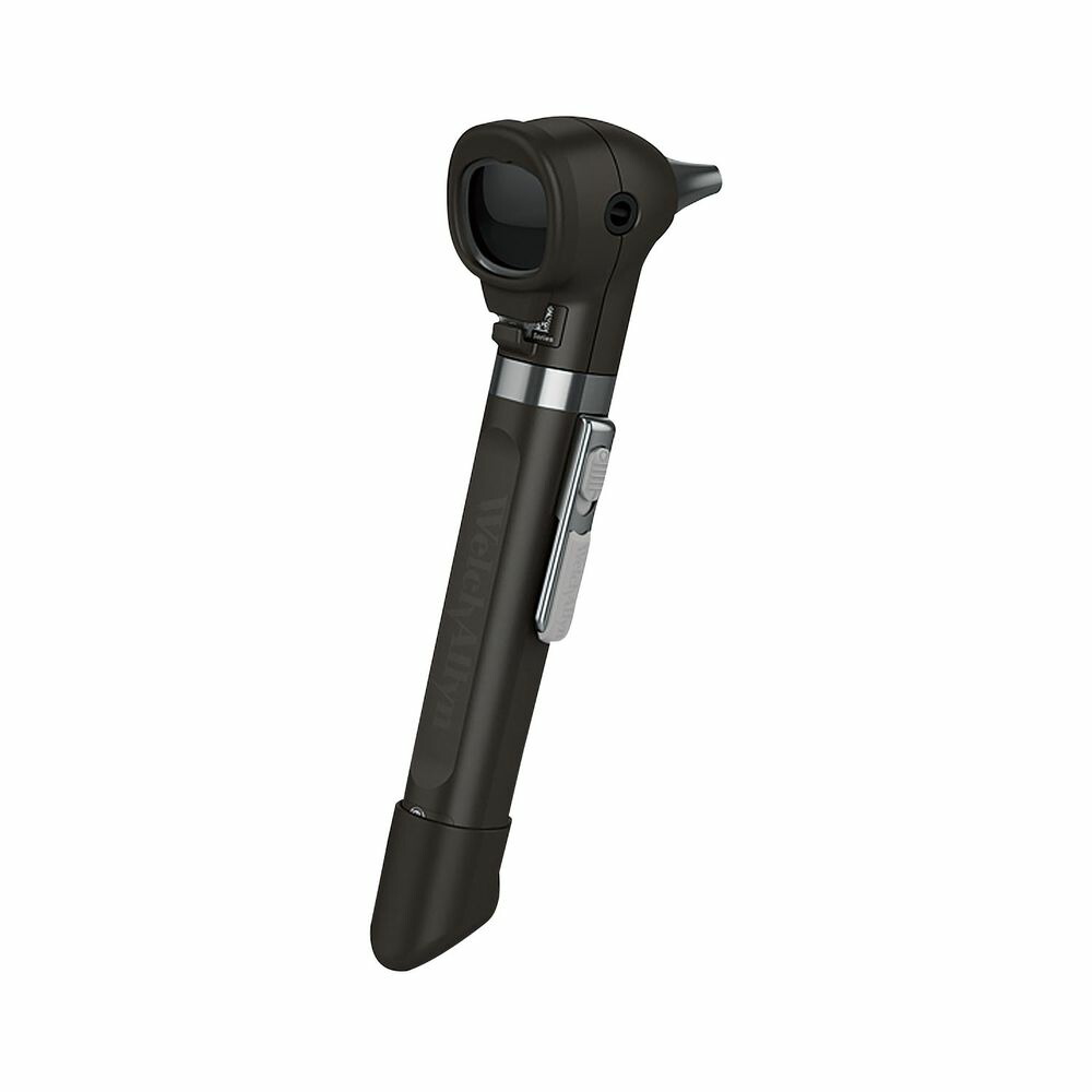ポケットプラスLED耳鏡 22880-BLK（ブラック） 1台 ウェルチ・アレン・ジャパン 24-5194-00 医療機器 診断器具 耳診断 耳科器具 耳科医療 ポータブル耳鏡 医療用具 診察ツール 拡大鏡 検査機器