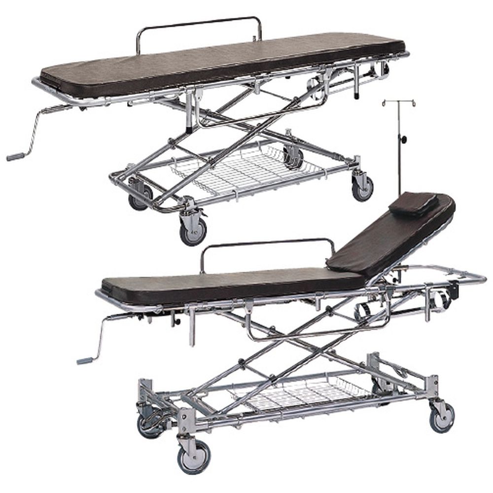 軽量ストレッチャー昇降式・担架固定型 TY225EB 1台 日進医療器 01-3645-02|マツヨシ 店