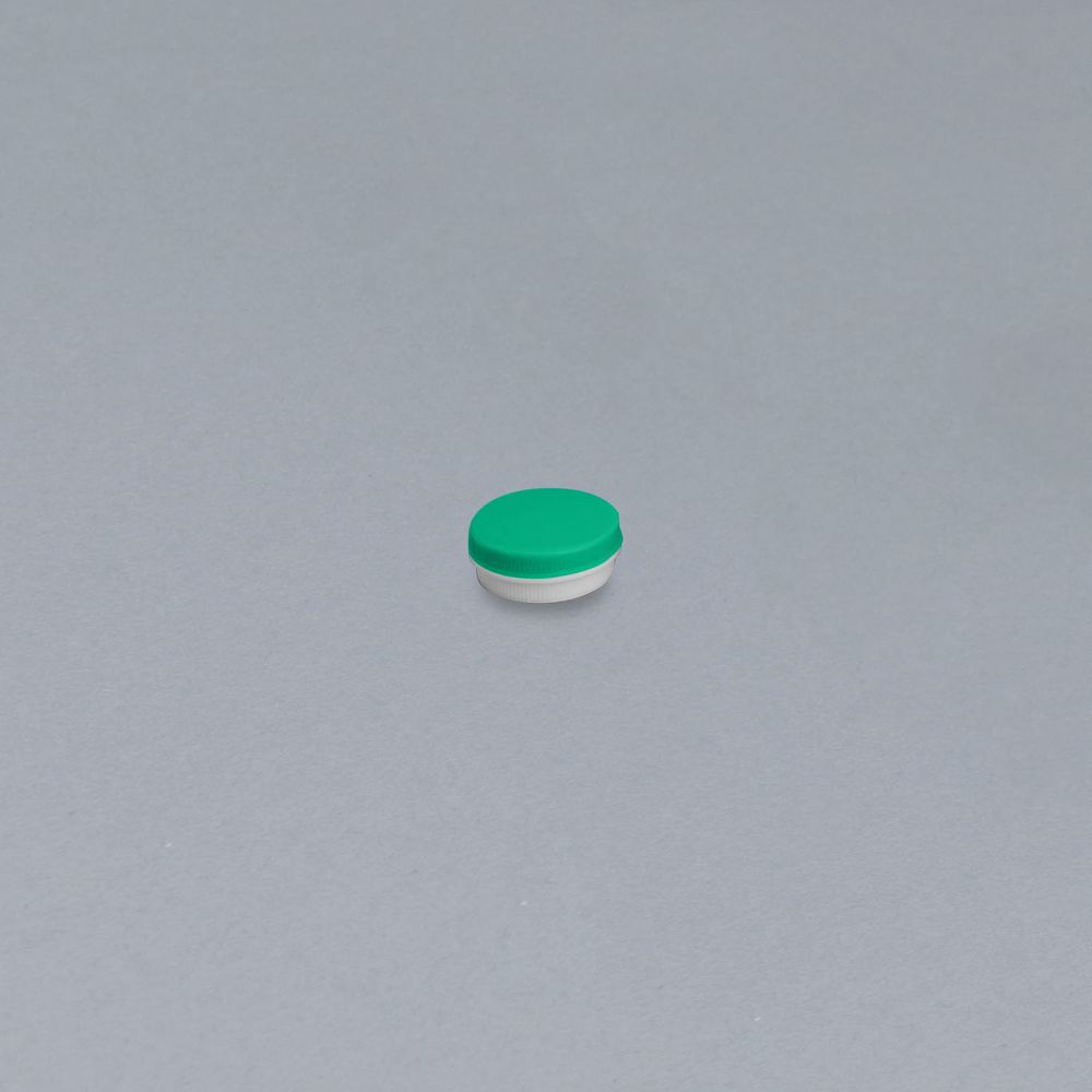 M型容器D-1（滅菌済） キャップ：緑 5．5CC（25コX20フクロイリ） 1梱 エムアイケミカル 08-2970-0903