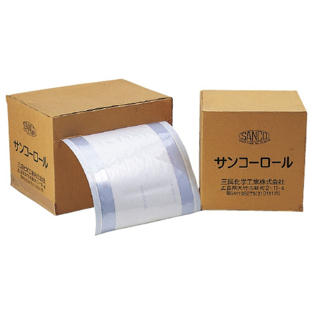 サンコーロール RW-360（1巻） 360MMX100M （ヒダ80MM） 1箱 三興化学工業 03-2775-03