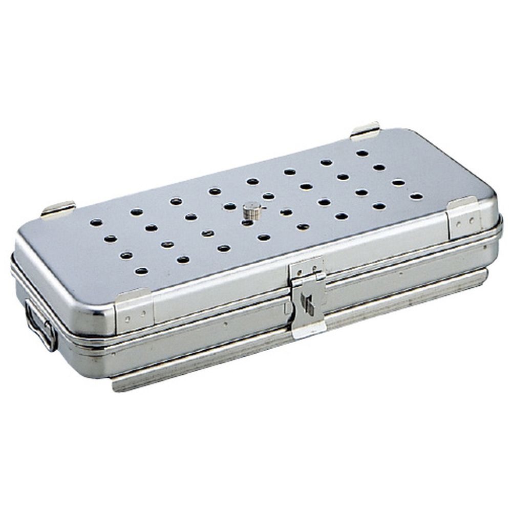 卓上オートクレーブ用角カスト（小） M-43-CS（27X12X4CM） 1個 松本製器 03-3020-02