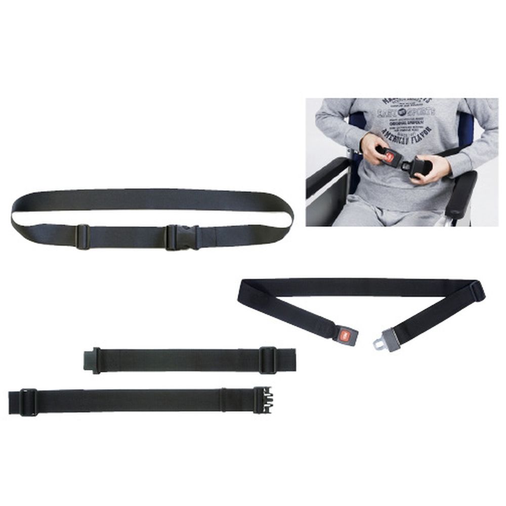 松吉医療総合カタログ 特殊衣料 ずっと気になってた 車いすシートベルト 左右固定タイプ 1個 23 6227 01 No 4016