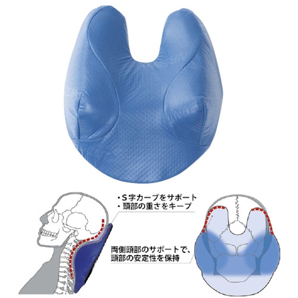 USAKOクビマクラ 1個 アイ・ソネックス 24-4009-00 枕 ネックサポート 快眠 快適 頚椎サポート 頚椎枕 安眠グッズ リラックス 頸部痛予防 エルゴノミックデザイン 8,427円