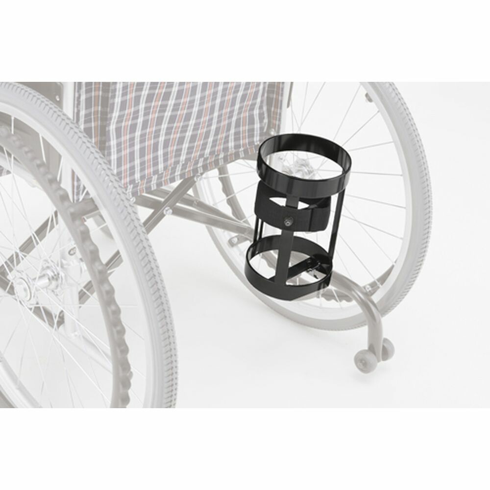 車いす用酸素ボンベ架（転倒防止装置付 KF-23J 1個 日進医療器 24-6599-00