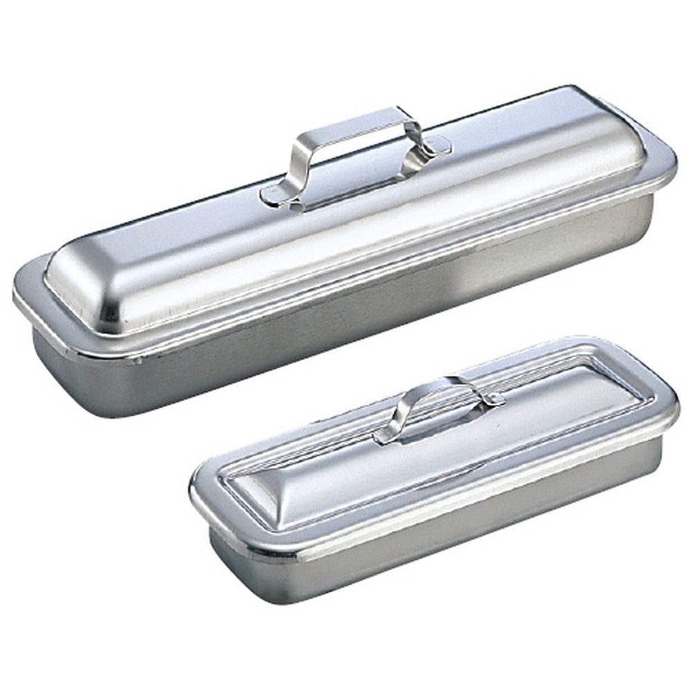 カテーテルトレー 大（フタ付） 430X100X55MM 1組 ウルシヤマ金属工業 03-3165-01