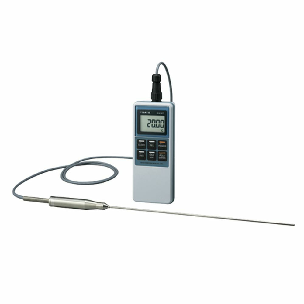 精密型デジタル温度計(指示計のみ) SK-810PT 1台 佐藤計量器製作所 24-7362-00|マツヨシ 店