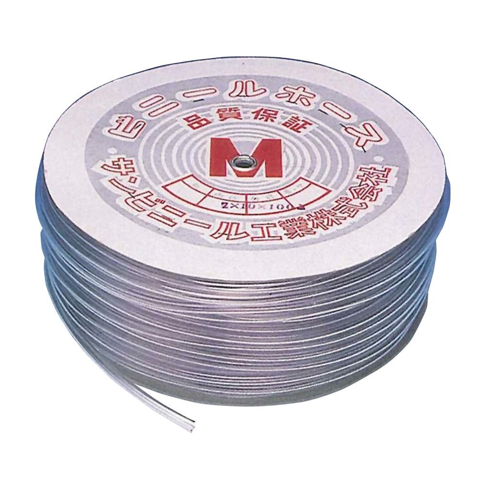 ビニールチューブ 6X9MM（100M） 1巻 サンビニール工業 22-2000-08