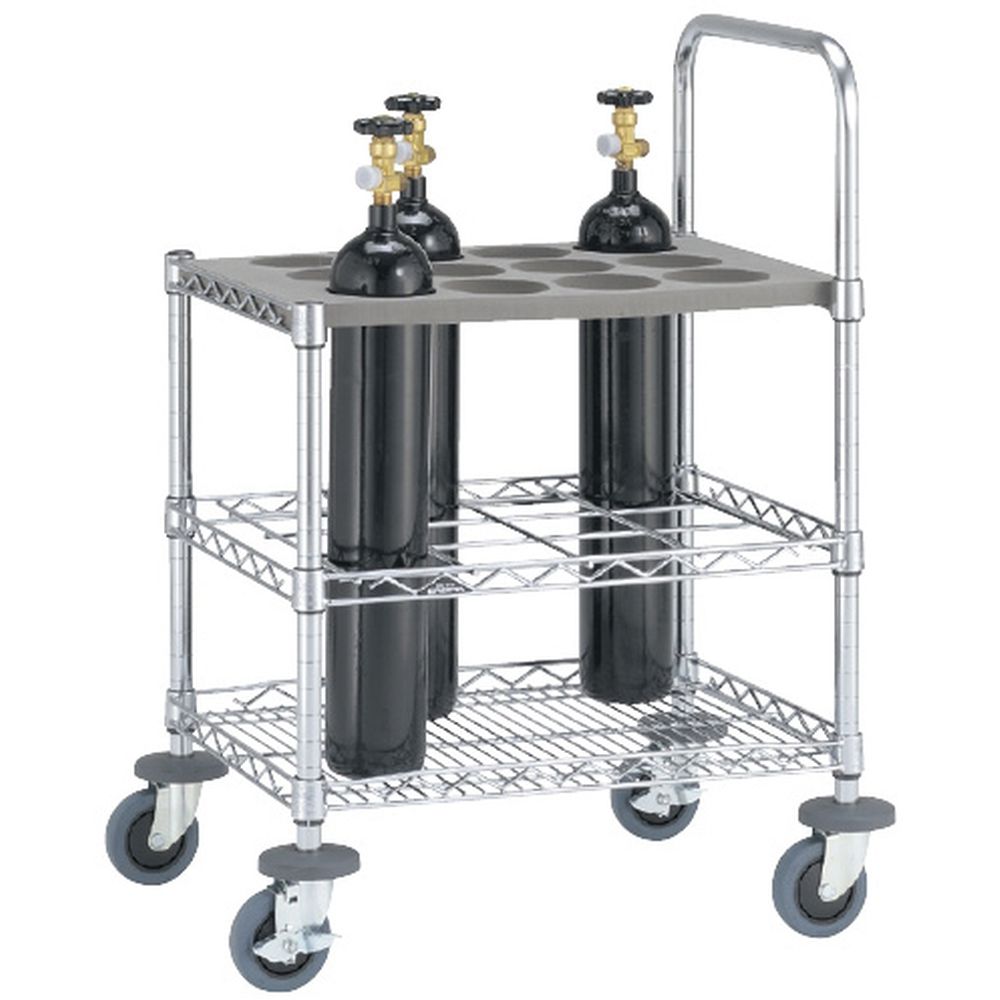 ボンベカート（500L・12本用） GCC12 1台 エレクター 23-7456-00｜マツヨシ 店 23,430円