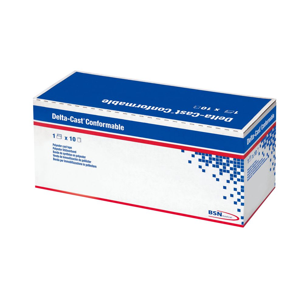 デルタキャストコンフォーマブル 4号 7228033（10カンイリ） 1箱 ＢＳＮＭｅｄｉｃａｌ 24-6197-02 診療 ホスピタル 介護 お医者さん 白衣の天使