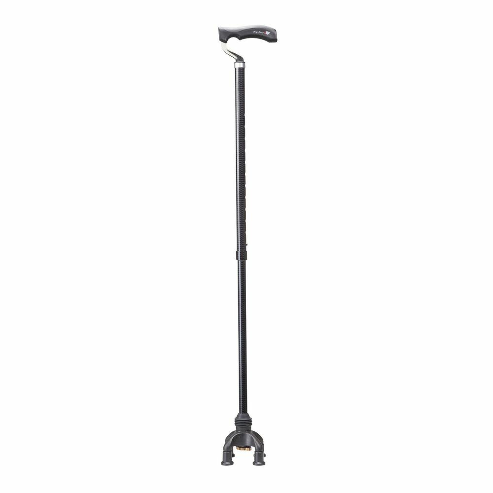 2Wayステッキ TW-0128(ダークグレー) 1本 ユーバ産業 24-7475-00