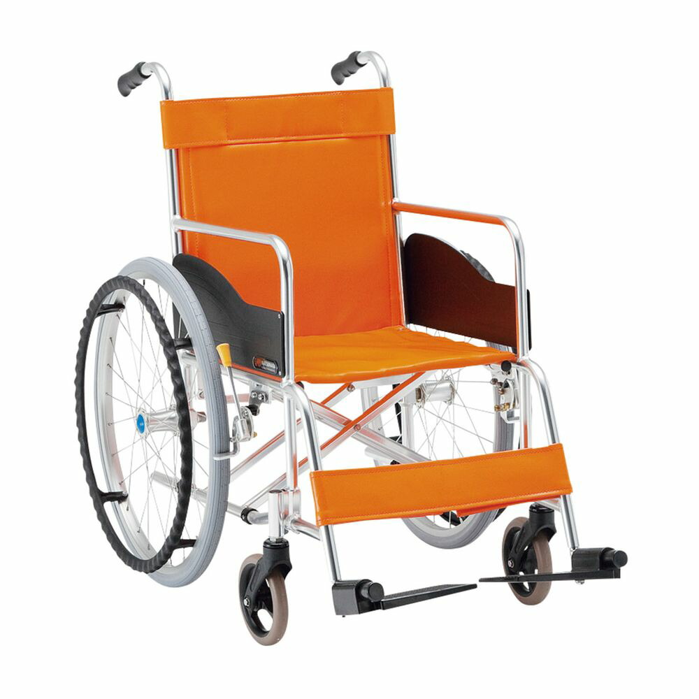 MRI室用車いす（自走用） MR-3T（スタンダード） 1台 松永製作所 23-7384-00 自走型車椅子 病院用具 磁場対応 軽量 非磁性金属 安全設計 松永製作所製品 リハビリ 手動車いす ヘルスケア機器