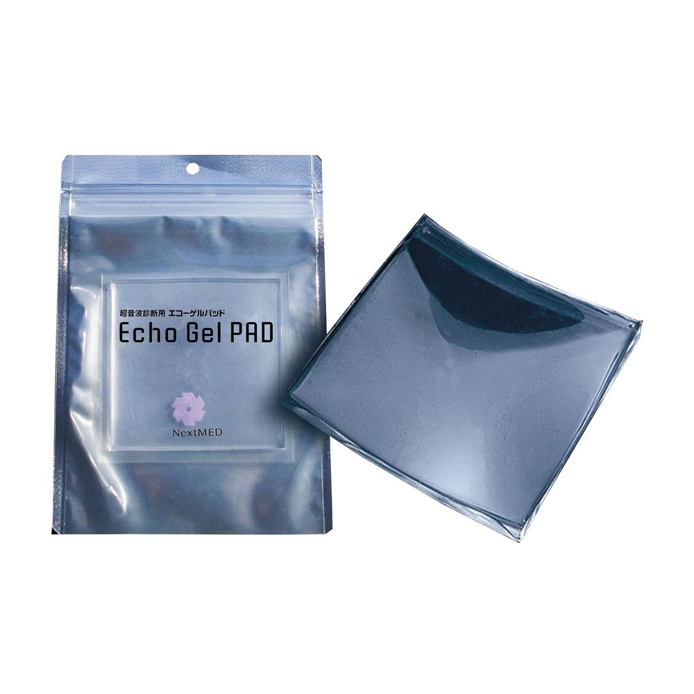 超音波診断用エコーゲルパッド EP-S-05（10X10X0．5CM） 1個 八十島プロシード 24-7524-03 診断用ジェル 画像クリア 診断機器用アクセサリー ソノグラフィー メディカルサプライ クリニック用品 医療器材 超音波診断器 診療支援 医療用品
