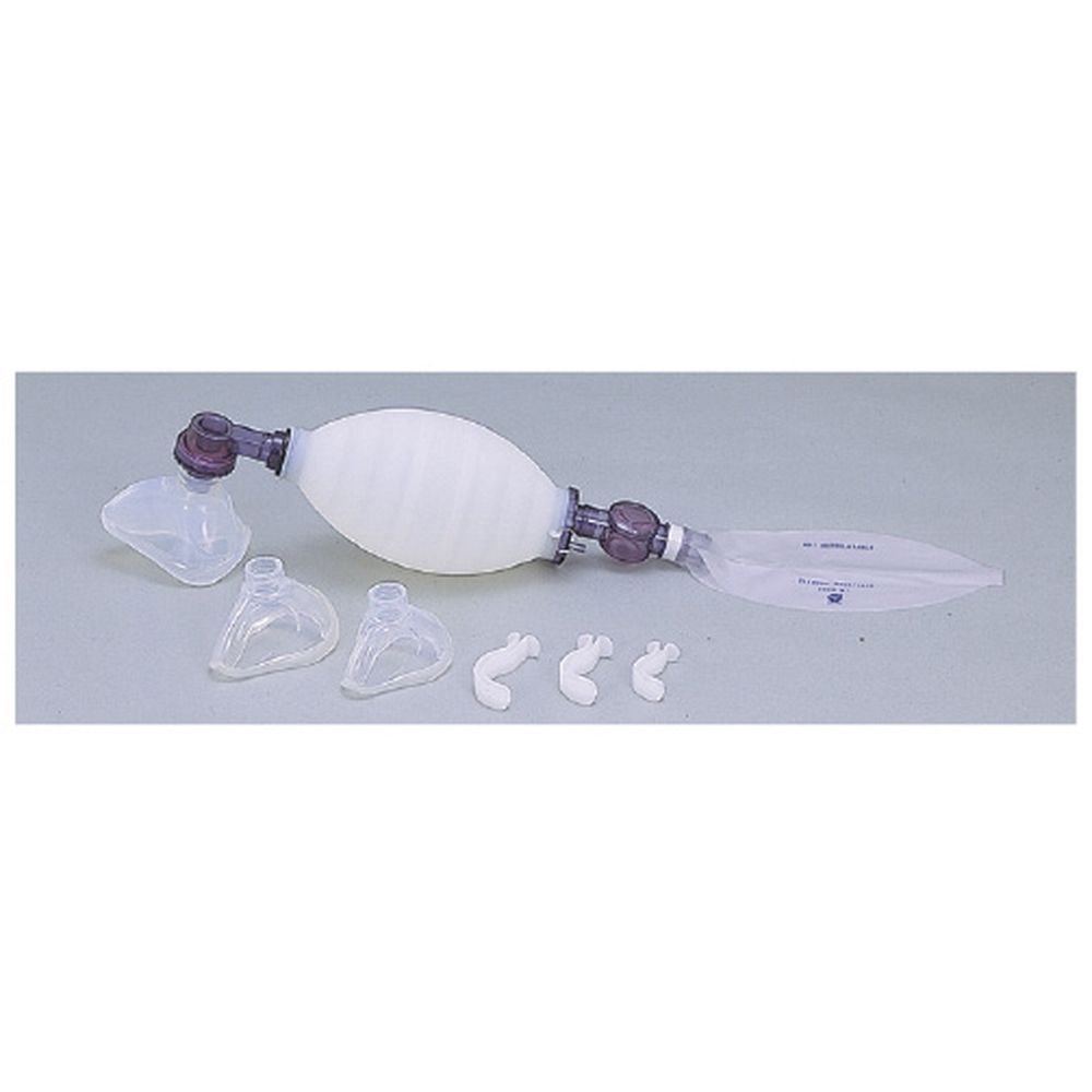 シリコンレサシテーター（成人用蘇生器 ACRW-33S（ホワイトコンプリート 1組 ブルークロス・エマージェンシー 11-2518-07 25,457円