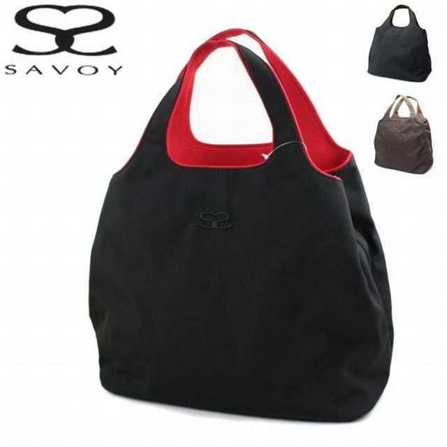 楽天市場 サボイ Savoy レディースバッグ ナイロン大型ハンド1sm0824 ショッピング トートバッグ Bag Luggage Matsuzakaya