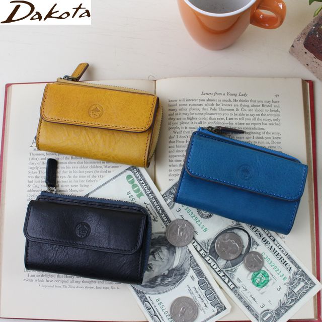 ダコタ DAKOTA メンズ小銭入れ 革製 ブラックレーベル　ミニモ 小型 小銭入れ 牛革 0627605 父の日 プレゼント クリスマス｜BAG＆LUGGAGE MATSUZAKAYA