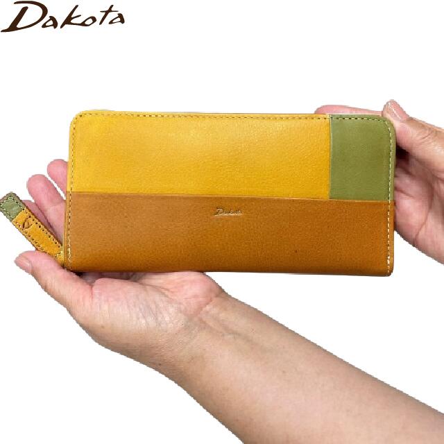 ダコタ DAKOTA 長財布 レディース財布 ブロッコ 牛革　ラウンドファスナー長財布 0031623 母の日 ギフト プレゼント クリスマス