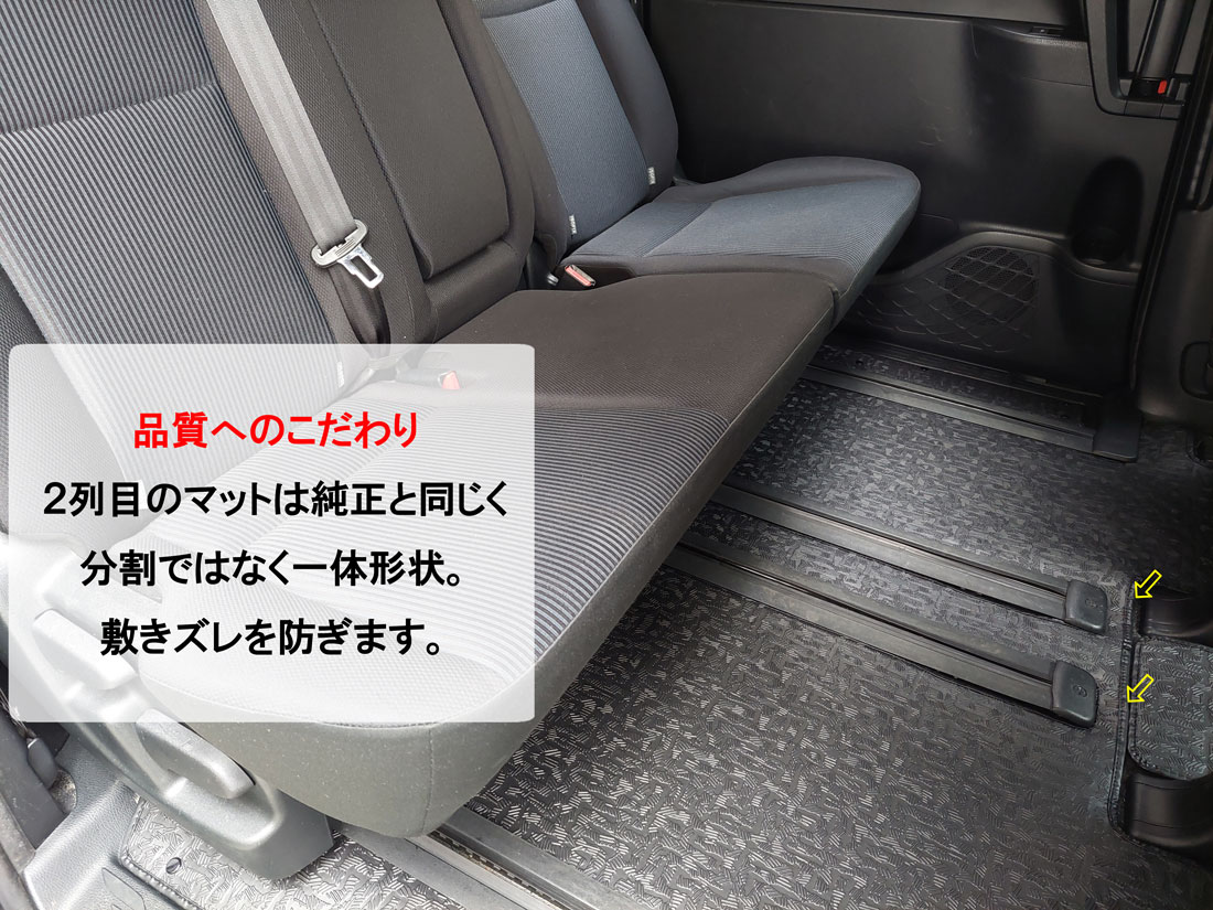 ヴォクシー ノア VOXY NOA 新型 90系 ゴム ラバー マット フロアマット