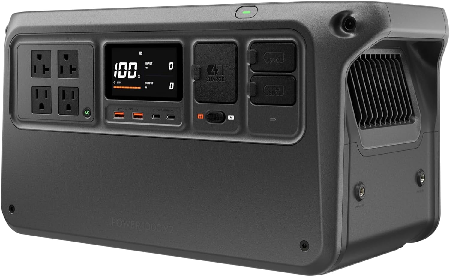 未開封品 DJI Power 1000 V2 携帯型ワット数 1024Wh 大電気容量 LFP蓄電池 パウダーコンパクト大きさ 2600Wの釣りあい最終生産物 37分で0-80%申し受ける 身寄り用発生機 6937224115132