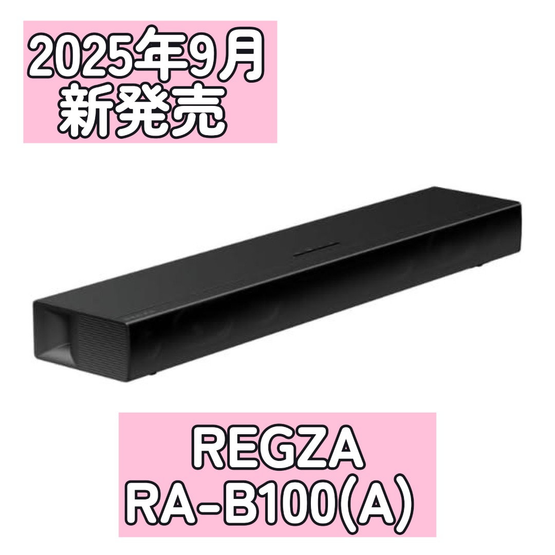 REGZA レグザ 物音赤ちょうちん RA-B100(A) 2.0ch金棒引き取り合わせ Bluetooth積み上げる 4570177940936