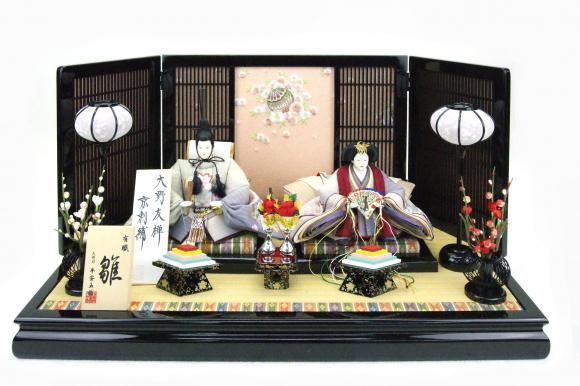 雛人形　　京刺繍　親王飾り　1-112 57,000円