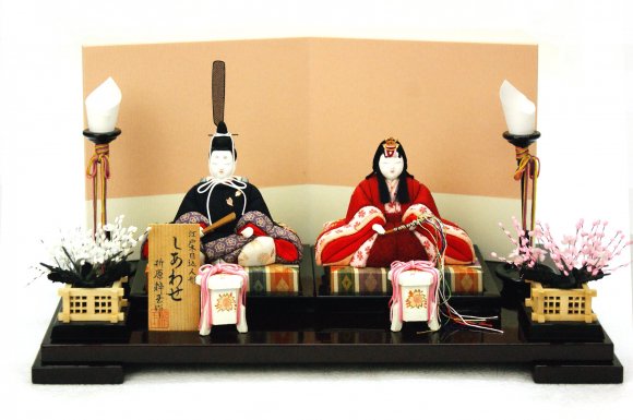 雛人形 木目込み コンパクト 折原粋玉作 しあわせ 30-748|松月人形店
