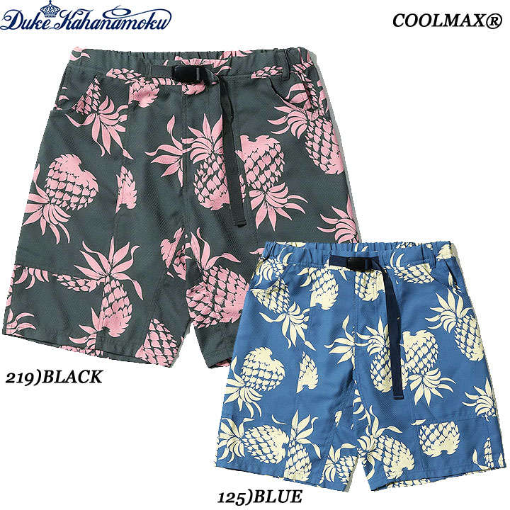 DUKE KAHANAMOKUCOOLMAX・・ 2026SSHAWAIIAN SHORTS“DUKE\u0027S PINEAPPLE”No.DK52654