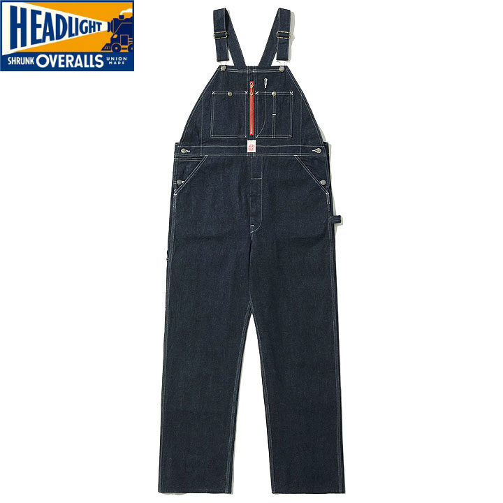 HEADLIGHT11薬局衡オンス. BLUE DENIMLOW BACK OVERALLSNo.固定ディスク42554