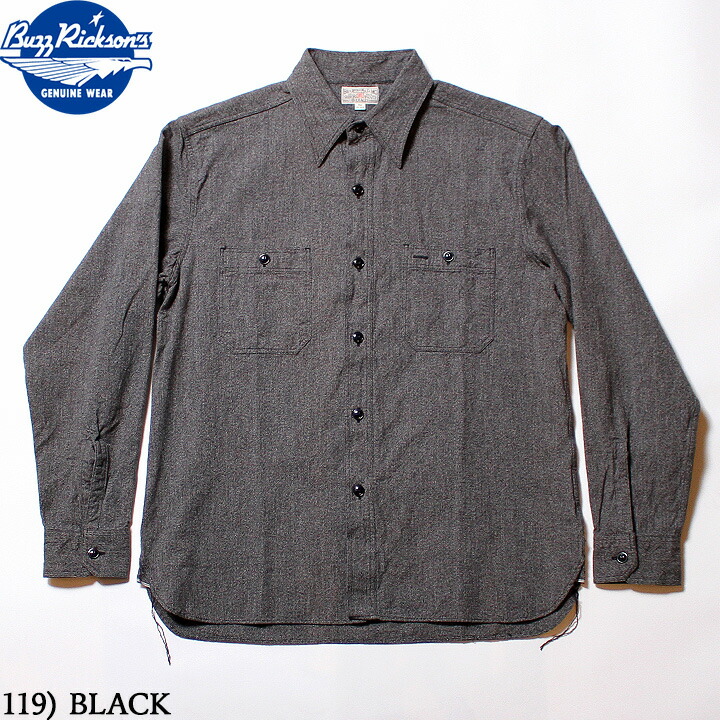 BUZZ RICKSON\u0027SバズリクソンズCOTTON COVERT WORK SHIRTSNo.BR26082