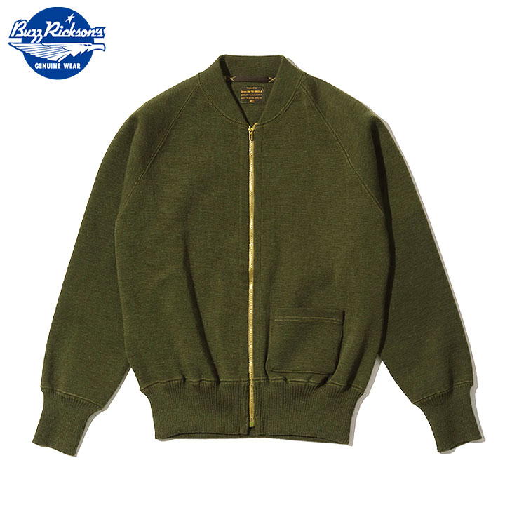 BUZZ RICKSON’S バズリクソンズ ウールニット|ジップ|セーター『Type C-2 BUZZ RICKSON MFG. CO.』【アメカジ・ミリタリー】BR90259 imgrc0095560589.jpg