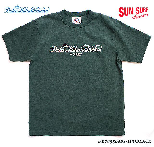 DUKE KAHANAMOKU×SUN SURF×MAUNA別注ALLOVER PRINT T-SHIRT\