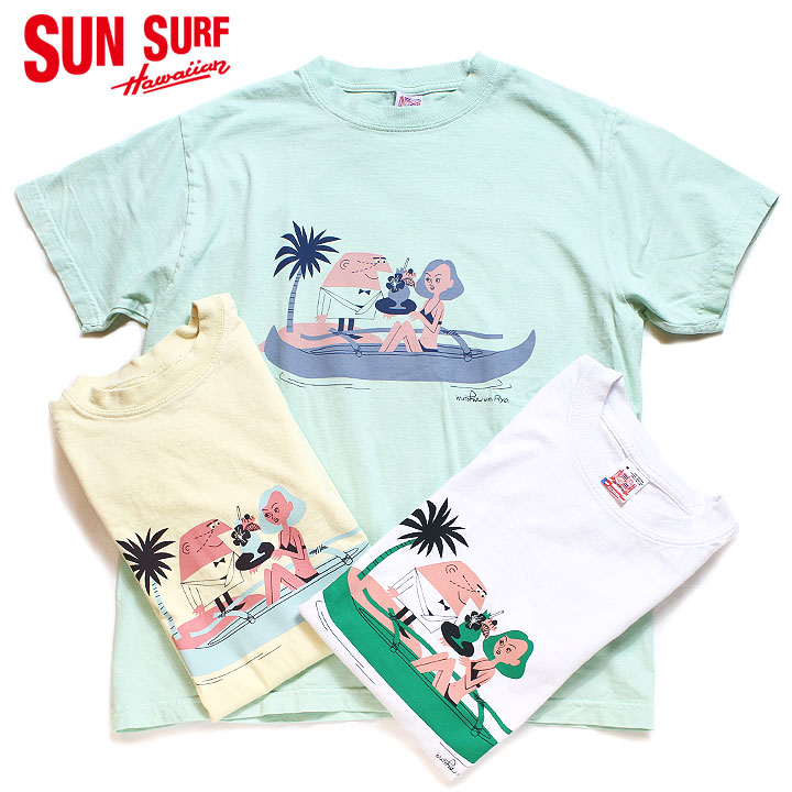 SUNSURF×柳原良平 with MOOKIET-SHIRTS“COCKTAIL”Style No.SS79384