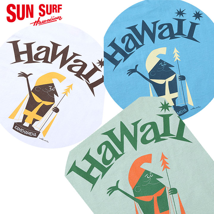 SUNSURFPRINT T-SHIRTS“HAWAII” by 柳原良平 with MOOKIEStyle No.SS79568|MAUNA KEA GALLERIES