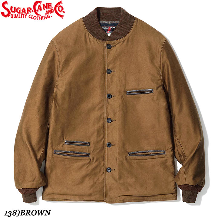 SUGAR CANE FICTION ROMANCE 9.5oz. MOLESKIN JACKET No.SC15831