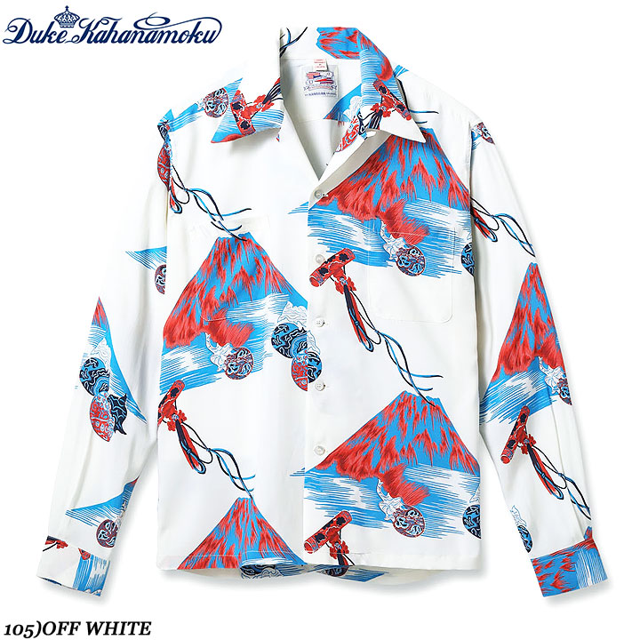 DUKE KAHANAMOKUSPECIAL EDITION“Mt.FUJI \u0026 LUCKY EGGPLANT”(LONG SLEEVE)No.DK29633