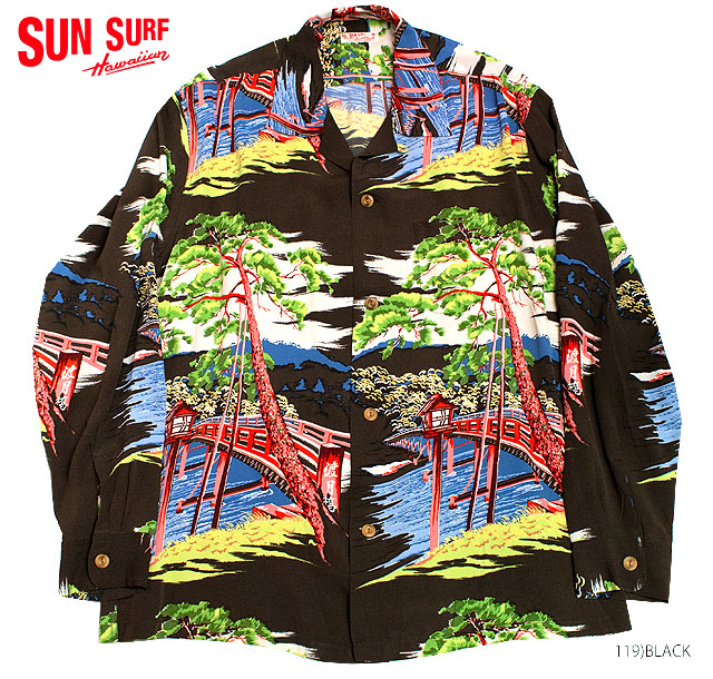 楽天市場】SUN SURF サンサーフ アロハシャツRAYON L/S