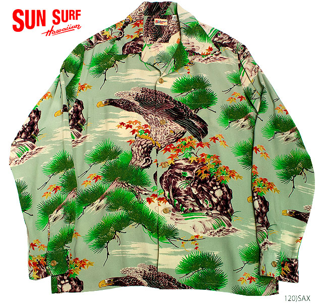 楽天市場】SUN SURF サンサーフ アロハシャツRAYON L/S