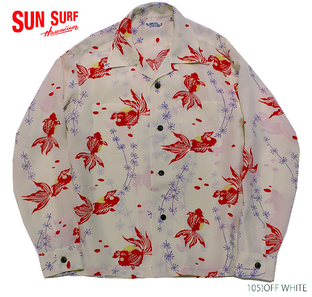 楽天市場】SUN SURFサンサーフ アロハシャツCOTTON FLANNELLONG SLEEVE WORK SHIRT