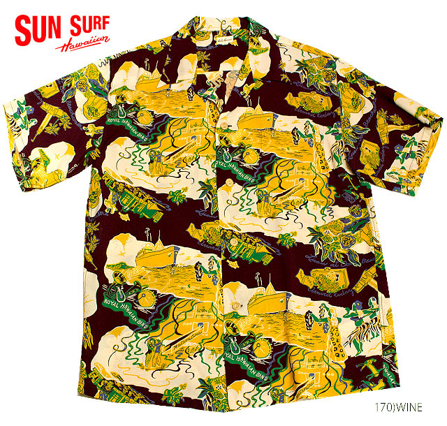 楽天市場】SUN SURF サンサーフ アロハシャツRAYON S/S